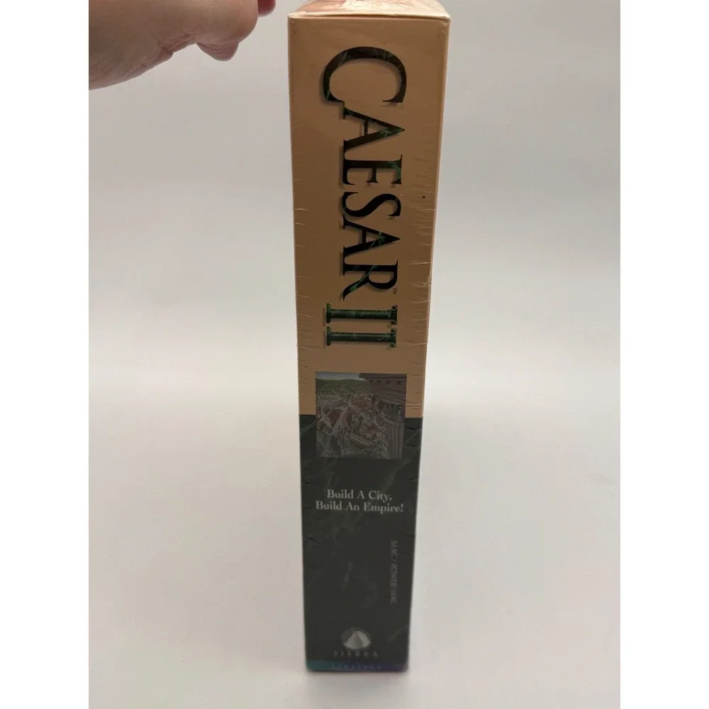 Caesar II‎ Sierra Mac PowerMac CD-ROM Big Box Vintage 1995 New Sealed